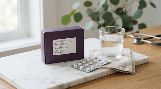 Oz Pills Meds discreet delivery packaging and clinical kit
